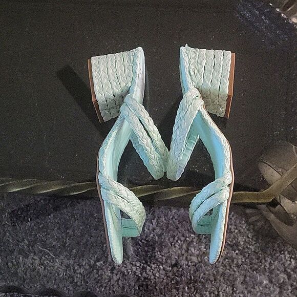 BRAND NEW RAFFIA STRAPPY WOMEN"S SANDAL - Picture 13 of 14